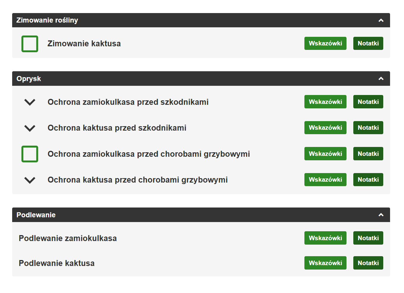 harmonogram prac w ogrodzie